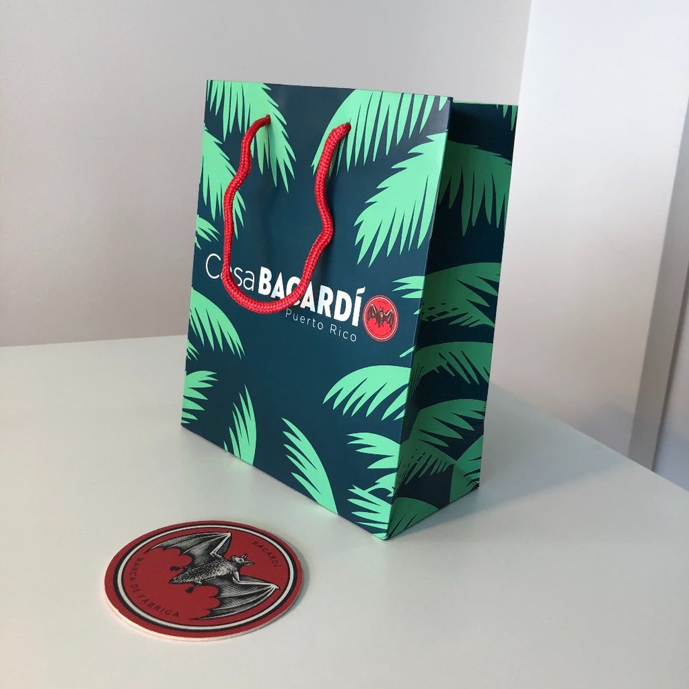 Casa Bacardi paper bag